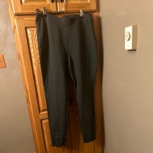 Cato Dark Gray dressy leggings sz 14/16W NWOT